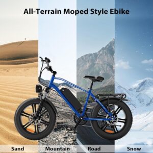 Exploring Our Commutes with the 48V Fat Tire E-Bike