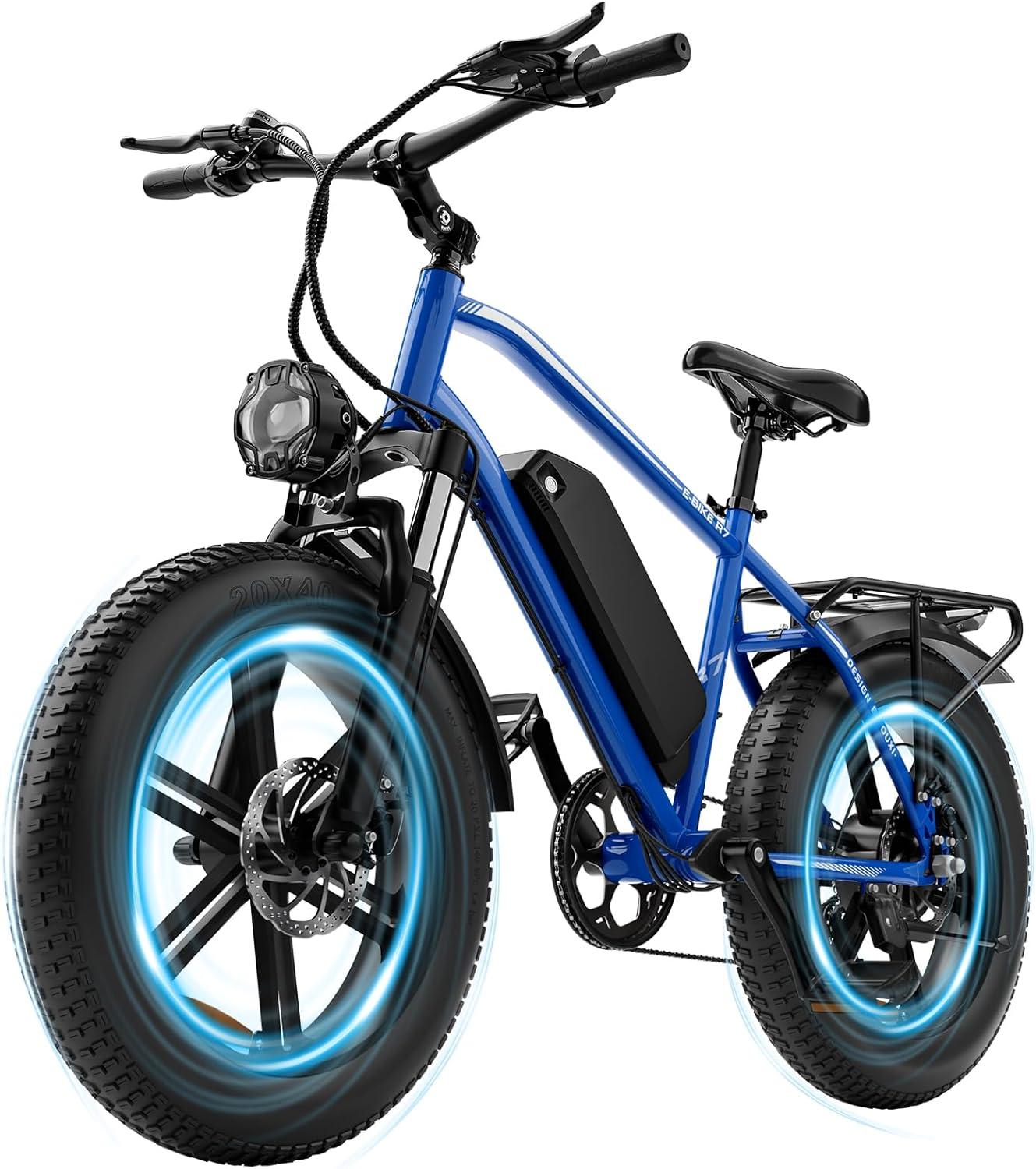 Exploring Our Commutes with the 48V Fat Tire E-Bike