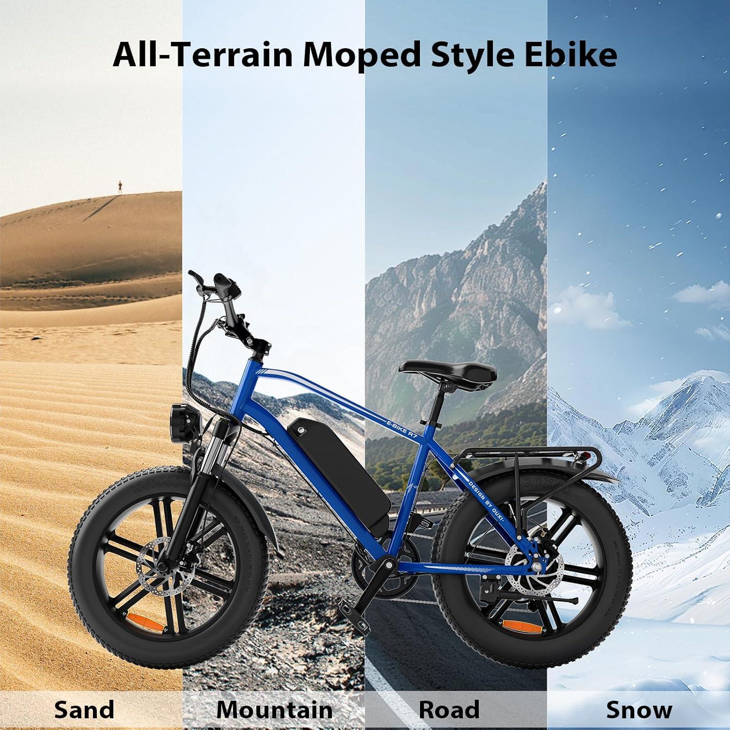 Exploring Our Commutes with the 48V Fat Tire E-Bike